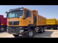 Camión de tamaño medio SINOTRUK HOWO Camión de descarga 6*4 Camión de descarga de 10 ruedas Pantalla táctil